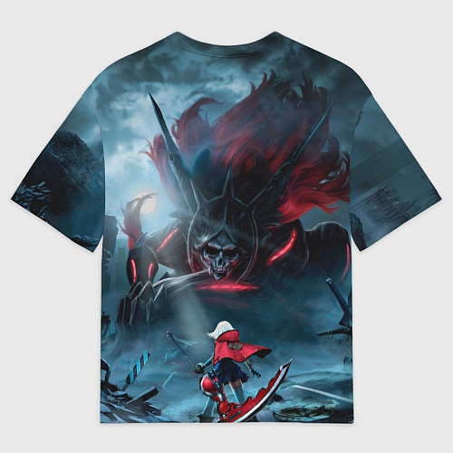 Мужская футболка оверсайз God Eater / 3D-принт – фото 2