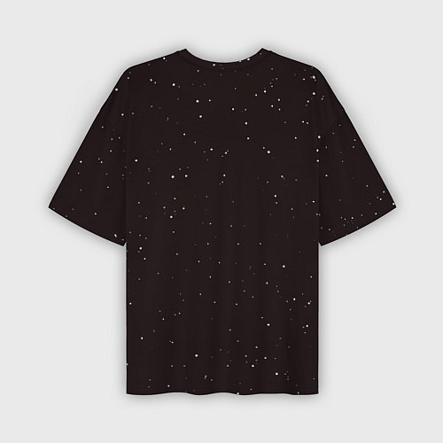 Мужская футболка оверсайз Space - japan style / 3D-принт – фото 2