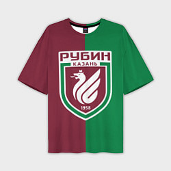 Мужская футболка оверсайз Казанский Рубин