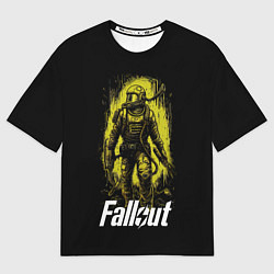 Футболка оверсайз мужская Fallout green style, цвет: 3D-принт