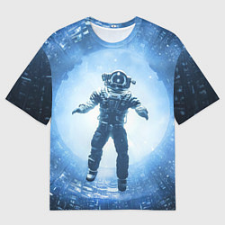 Мужская футболка оверсайз Starfield lost in space