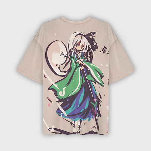 Мужская футболка оверсайз Touhou Project Youmu Konpaku / 3D-принт – фото 2
