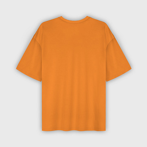 Мужская футболка оверсайз Рыжая лисичка - тотемное животное / 3D-принт – фото 2