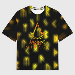 Футболка оверсайз мужская Assasins Creed mirage, цвет: 3D-принт