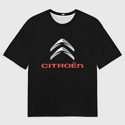 Футболка оверсайз мужская Citroen auto sports, цвет: 3D-принт