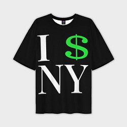 Мужская футболка оверсайз I steal NY - Payday 3