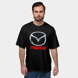 Футболка оверсайз мужская Mazda japan motor, цвет: 3D-принт — фото 2