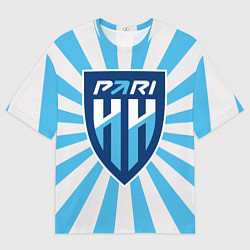 Мужская футболка оверсайз Пари Нижний Новгород ФК