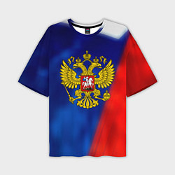 Мужская футболка оверсайз Россия спортивная коллекция
