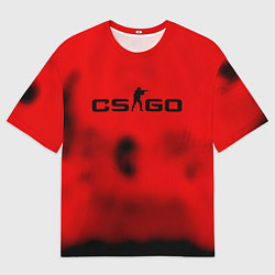 Футболка оверсайз мужская Counter Strike online, цвет: 3D-принт