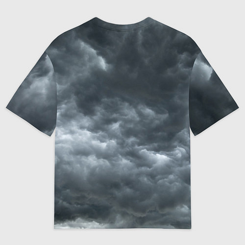 Мужская футболка оверсайз Powerwolf band / 3D-принт – фото 2