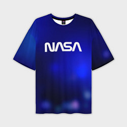 Футболка оверсайз мужская Nasa звёздное небо, цвет: 3D-принт