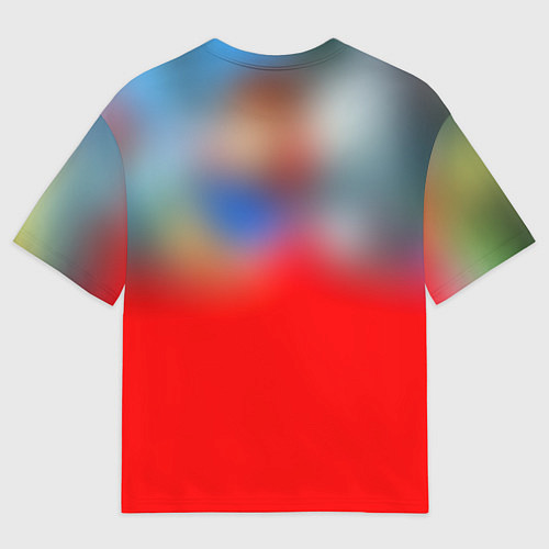 Мужская футболка оверсайз Belarus ussr / 3D-принт – фото 2