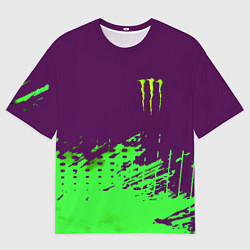 Мужская футболка оверсайз Monster energy taurin