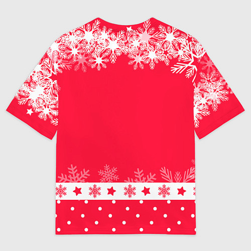 Мужская футболка оверсайз Дракон с подарком - 2024 / 3D-принт – фото 2