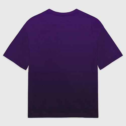 Мужская футболка оверсайз Happy pumpkin / 3D-принт – фото 2