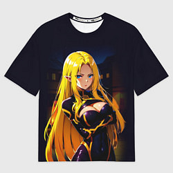 Мужская футболка оверсайз Альфа - Сад теней