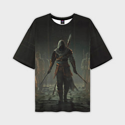 Футболка оверсайз мужская Герой assassins creed jade, цвет: 3D-принт