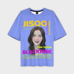 Футболка оверсайз мужская Jisoo - певица из музыкальной группы Blackpink, цвет: 3D-принт