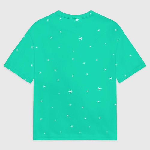 Мужская футболка оверсайз Лама - альпака на чиле / 3D-принт – фото 2