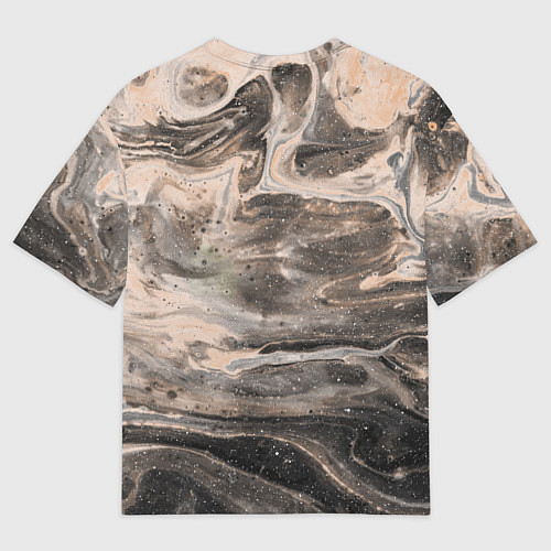 Мужская футболка оверсайз Охотник в сумерках / 3D-принт – фото 2