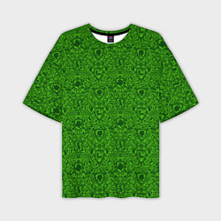 Мужская футболка оверсайз Shrek: Pattern