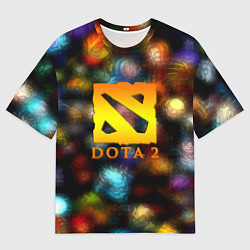 Футболка оверсайз мужская Dota allgame, цвет: 3D-принт