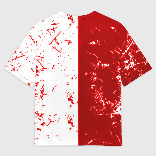 Мужская футболка оверсайз СССР ретро символика / 3D-принт – фото 2