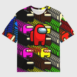 Мужская футболка оверсайз Among us games