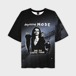 Мужская футболка оверсайз Depeche Mode - A Band exotic tour