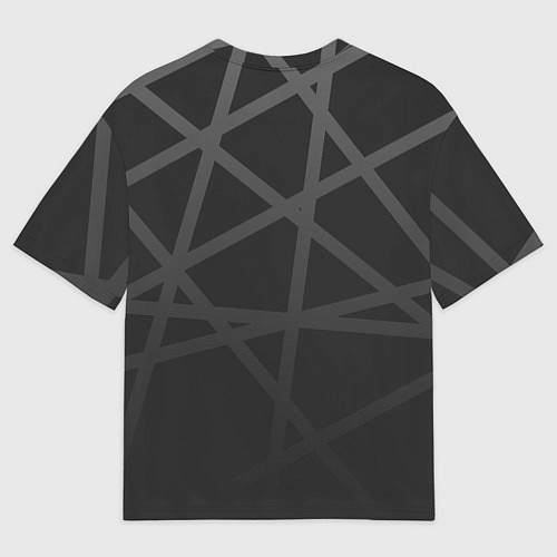 Мужская футболка оверсайз Фрирен - милые ушки эльфийки / 3D-принт – фото 2