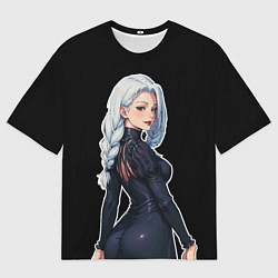 Мужская футболка оверсайз Мей Мей в платье