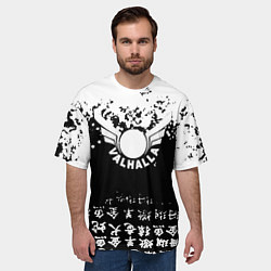 Футболка оверсайз мужская Токийские мстители аниме black-white, цвет: 3D-принт — фото 2