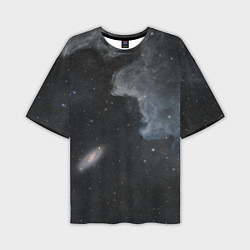 Мужская футболка оверсайз Бесконечная вселенная
