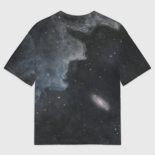 Мужская футболка оверсайз Бесконечная вселенная / 3D-принт – фото 2