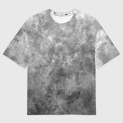 Мужская футболка оверсайз Абстракция - grey sky