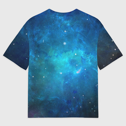 Мужская футболка оверсайз Хомялёт / 3D-принт – фото 2