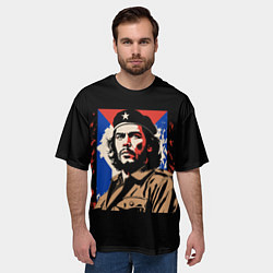 Футболка оверсайз мужская Команданте Эрнесто Че Гевара, цвет: 3D-принт — фото 2
