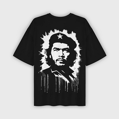 Мужская футболка оверсайз Che Guevara- аэрография / 3D-принт – фото 2