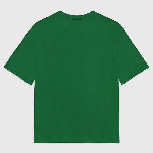 Мужская футболка оверсайз Капибара: be capy / 3D-принт – фото 2