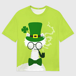 Мужская футболка оверсайз Лама - альпака Патрик