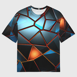 Футболка оверсайз мужская Прорыв в пространстве, цвет: 3D-принт