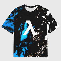 Футболка оверсайз мужская Gordon freeman valve, цвет: 3D-принт