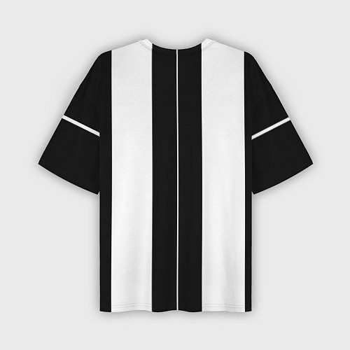 Мужская футболка оверсайз Juventus collection / 3D-принт – фото 2