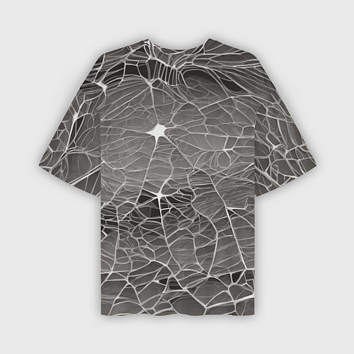 Мужская футболка оверсайз Паутина паука / 3D-принт – фото 2