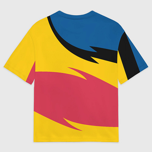 Мужская футболка оверсайз Scania logo / 3D-принт – фото 2