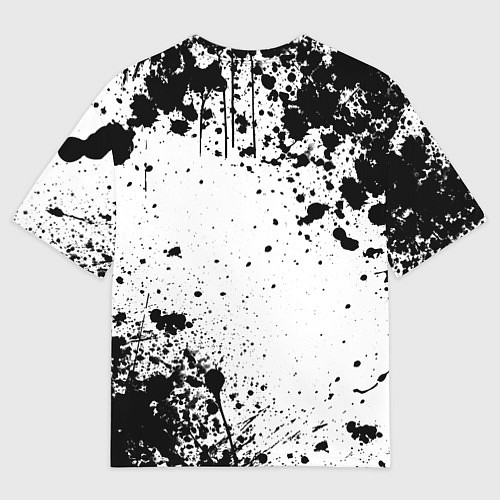 Мужская футболка оверсайз Маки зенин из магической битвы - брызги / 3D-принт – фото 2