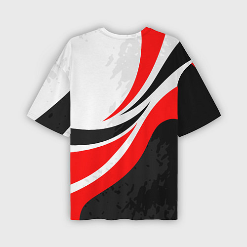 Мужская футболка оверсайз Evo racer mitsubishi - uniform / 3D-принт – фото 2