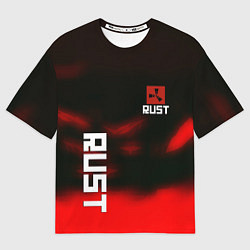 Футболка оверсайз мужская Rust the game colors, цвет: 3D-принт