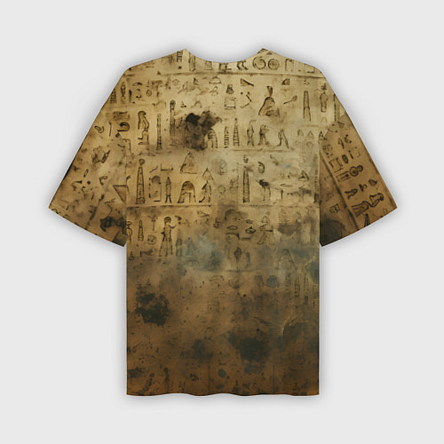 Мужская футболка оверсайз Древний папирус / 3D-принт – фото 2